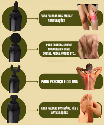 Pistola Massageadora ALÍVIO PRO
